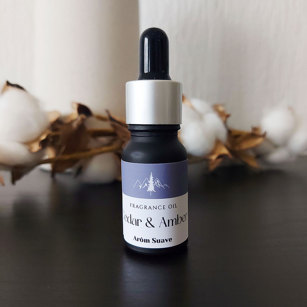Cedar & Amber Fragrance Oil for Diffuser