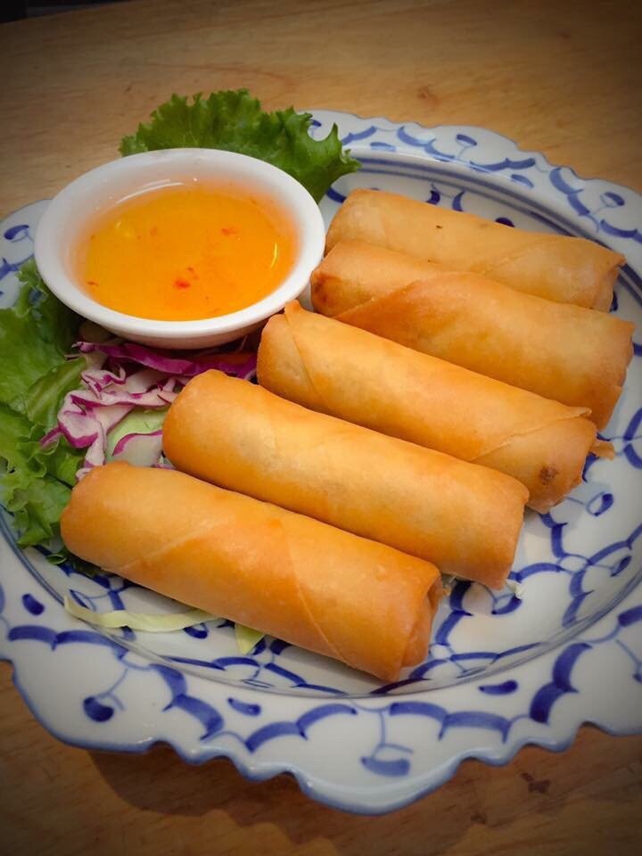 Fried Thai Vegetable Rolls