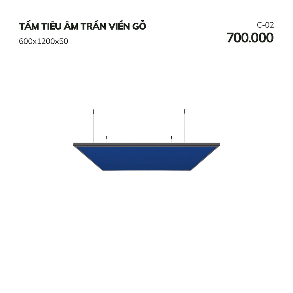 Hình thu nhỏ: Tiêu âm trần viền gỗ C-02