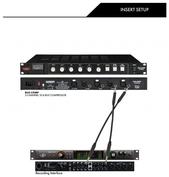 Hình thu nhỏ: Warm Audio Bus-Comp 2-channel Stereo VCA Bus Compressor