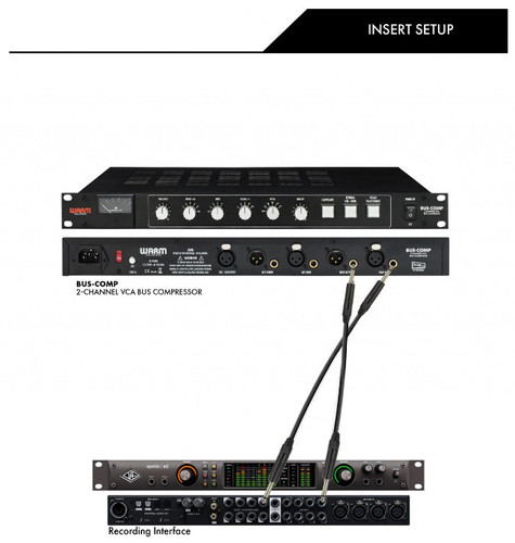 Warm Audio Bus-Comp 2-channel Stereo VCA Bus Compressor | Thai Son