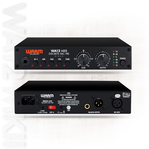 Warm Audio WA12 MKII Discrete Mic Preamp | Thai Son Beatbox