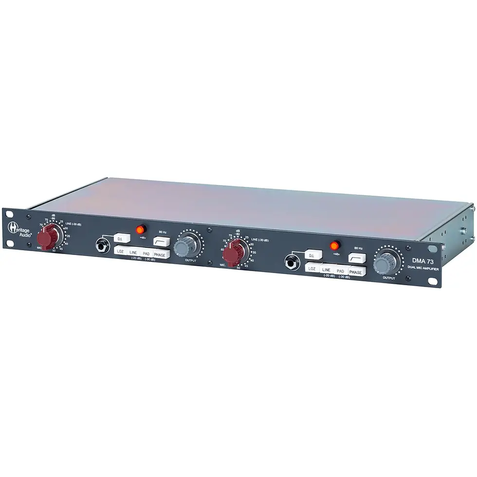 Hình thu nhỏ: Heritage Audio DMA-73 Dual Microphone Preamplifier