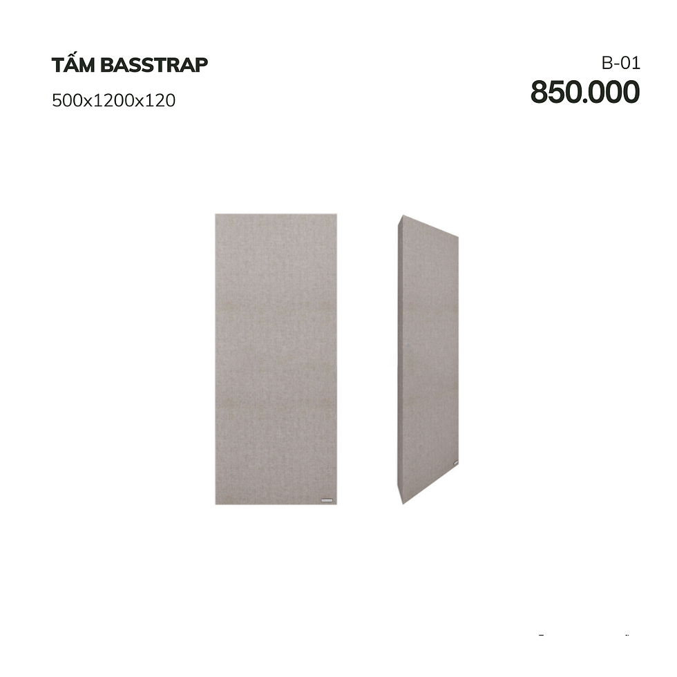 Hình thu nhỏ: Tấm Basstrap tiêu âm  B-01