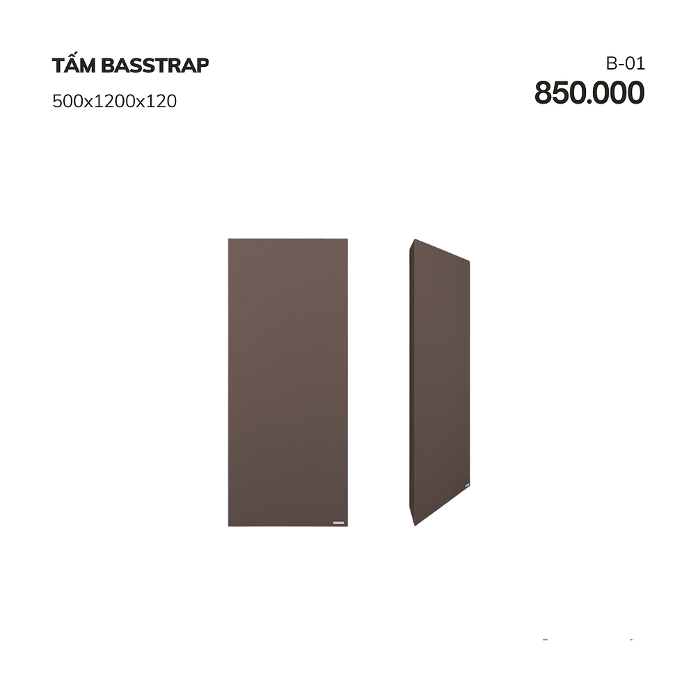 Hình thu nhỏ: Tấm Basstrap tiêu âm  B-01