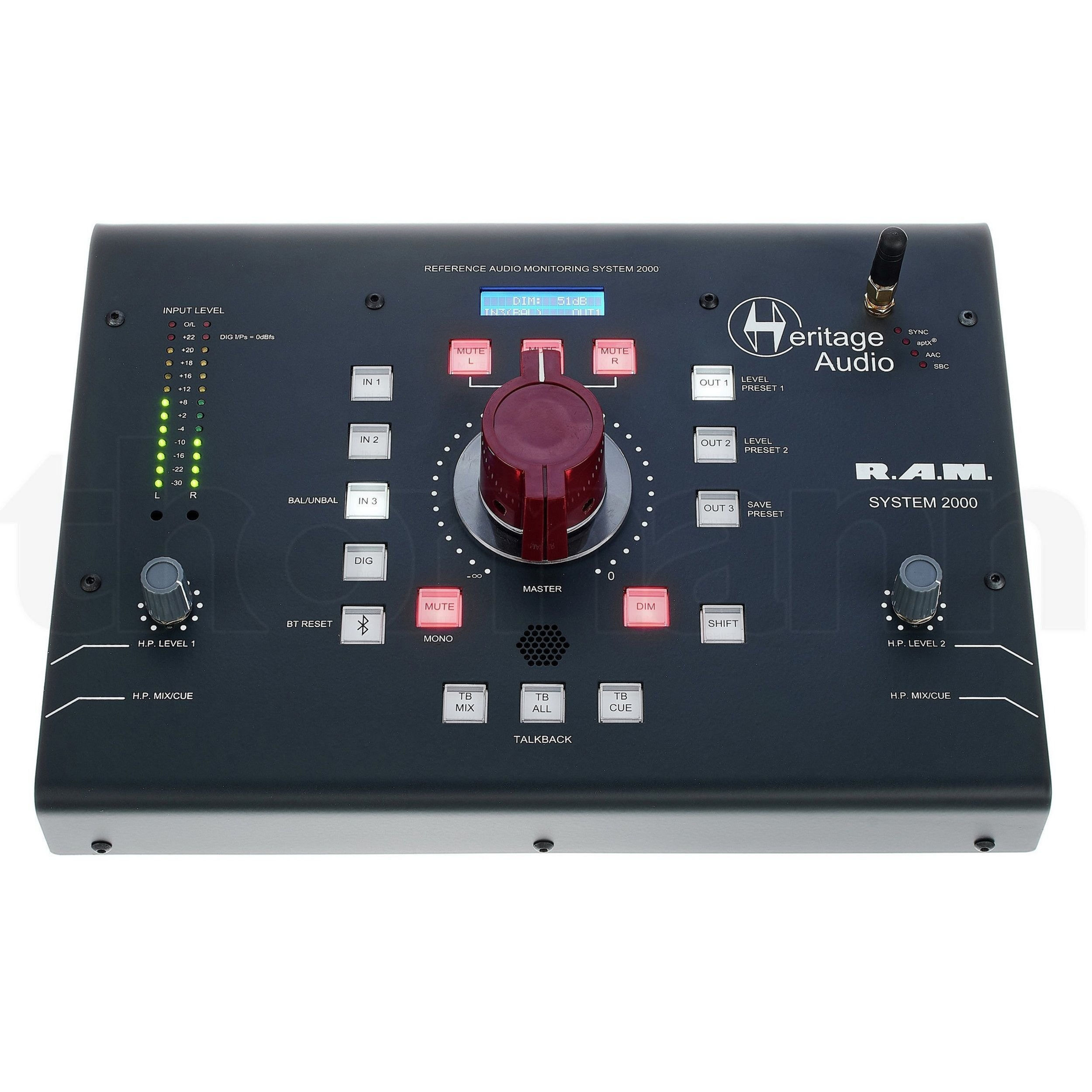 Heritage Audio RAM System 2000 Desktop Monitoring System