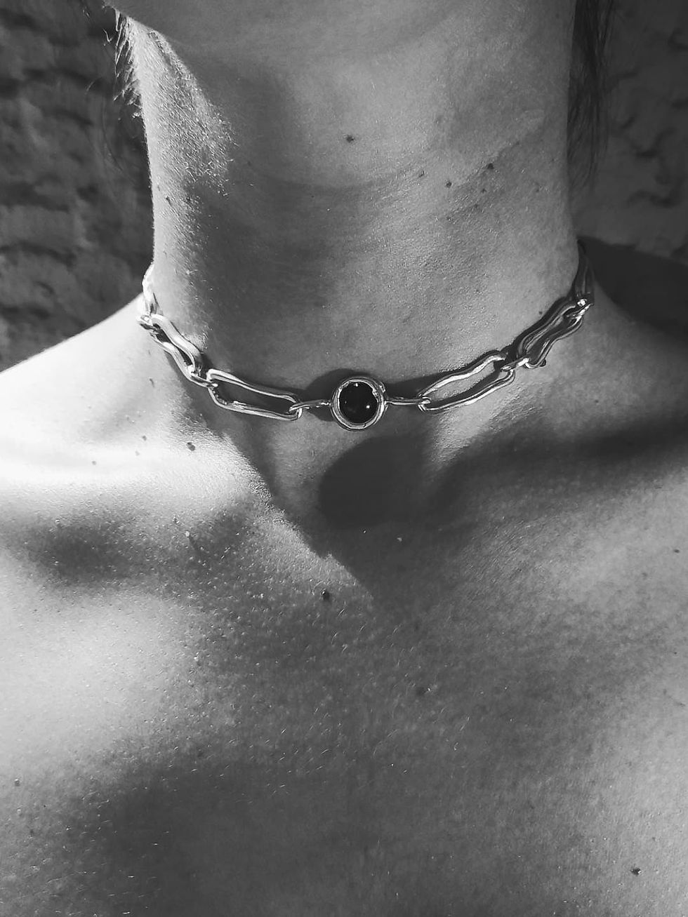 Μικρογραφία: Chunky eye necklace