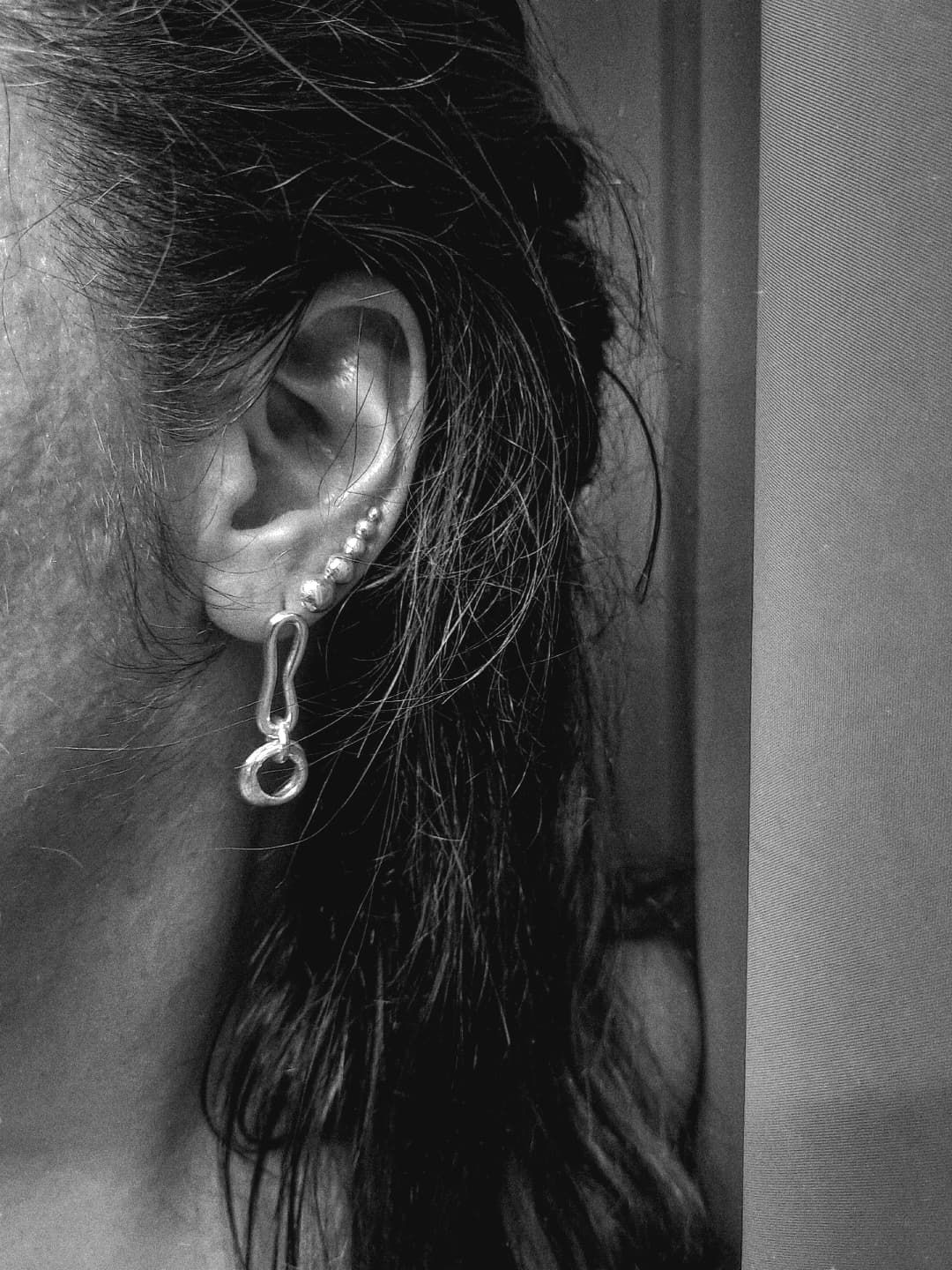 Bean earrings
