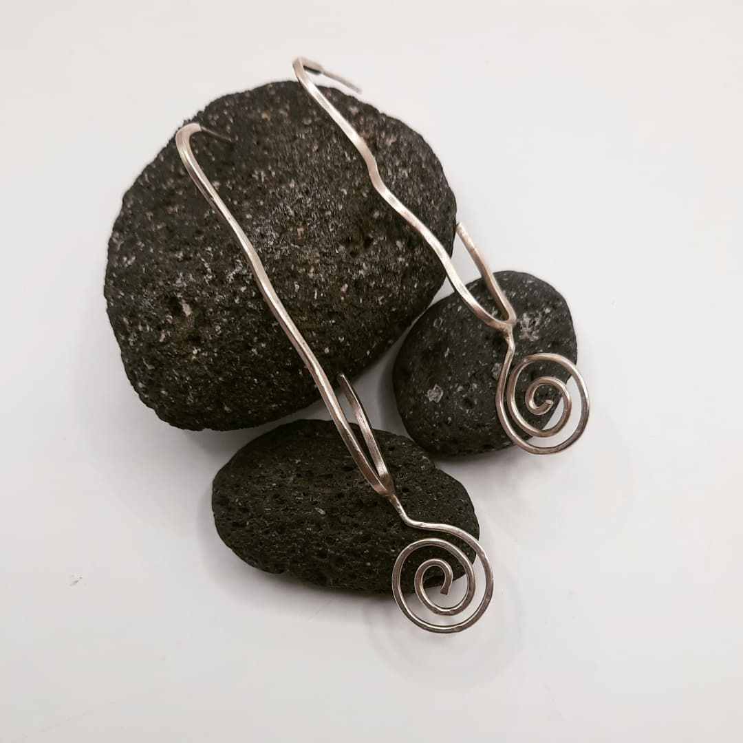 Snail earrings