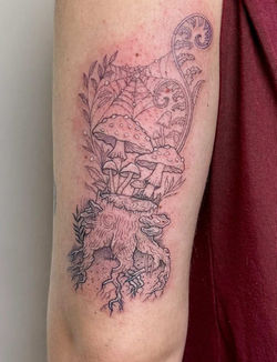 Mushroom Tattoo