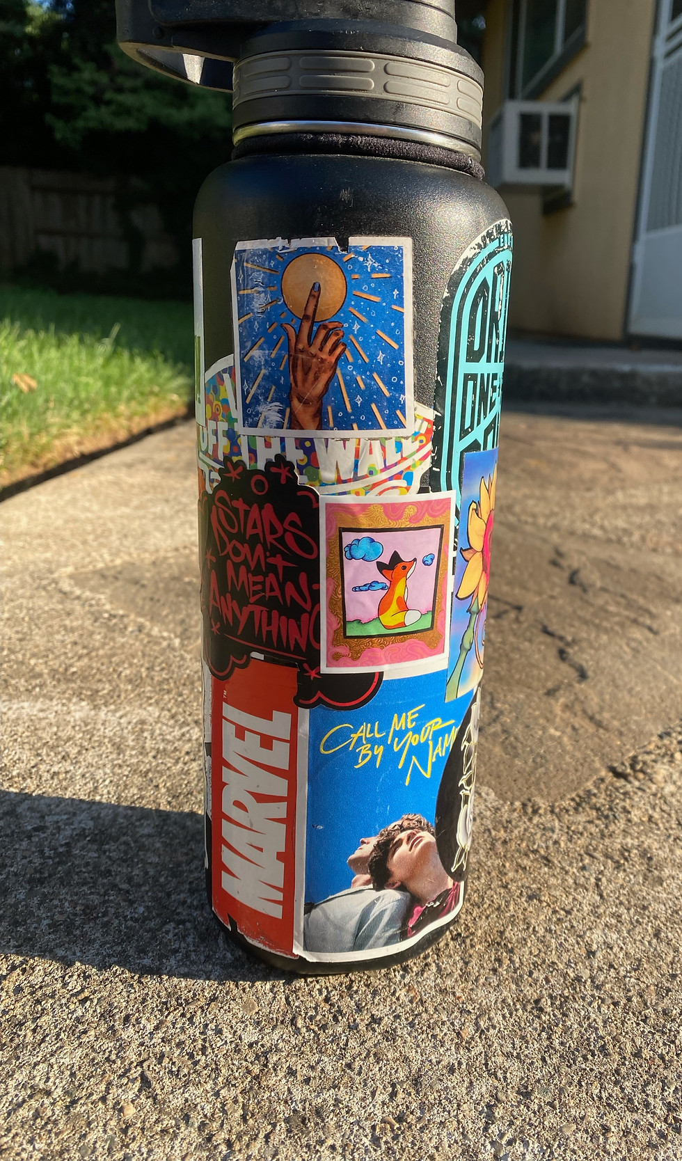 Thumbnail: Trippy fox stickers