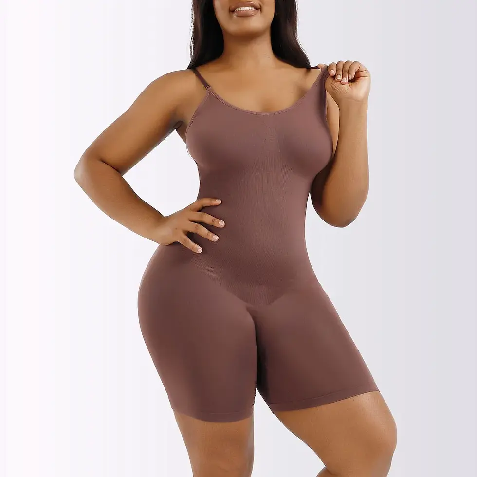 Thumbnail: Women Full Body Shapewear Bodysuit for Belly Control Seamless Firm Waist Trainer