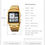 Thumbnail: SKMEI World Time Digital Electronic Watch For Men Women Waterproof Outdoor Sport