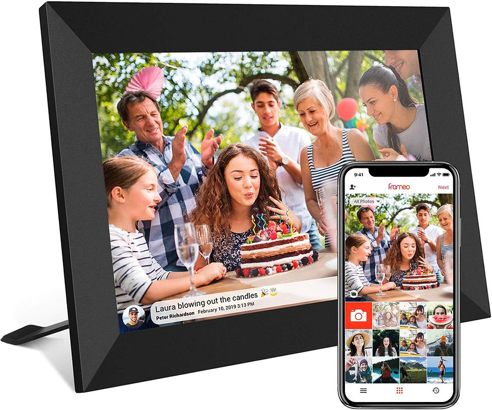 Thumbnail: FRAMEO 10.1 Inch Smart WiFi Digital Photo Frame
