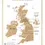 Thumbnail: UK & Ireland Small Cork Desk Map - Also available as Large Wall Map