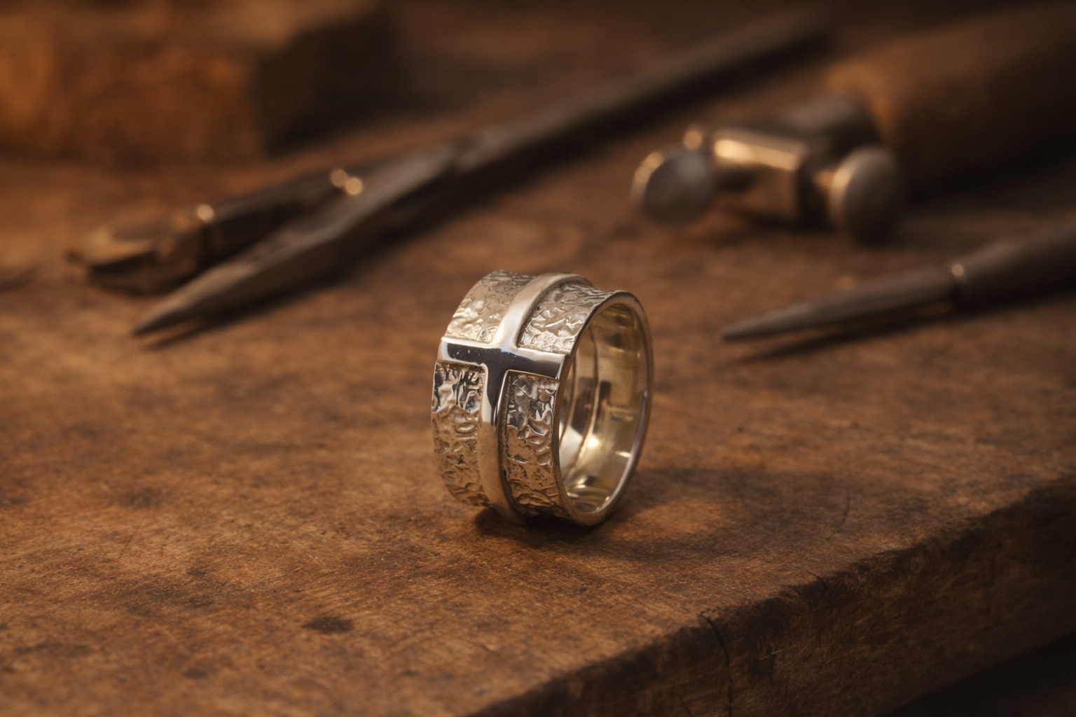 Bague Convergence en argent