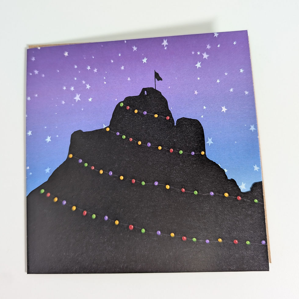 Thumbnail: Set of four Art Cards - Cornish Christmas Collection