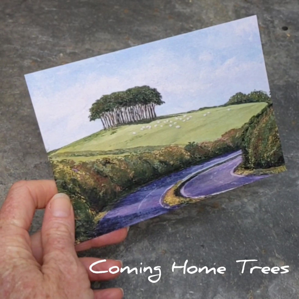 Thumbnail: Coming Home ii Postcards x 10