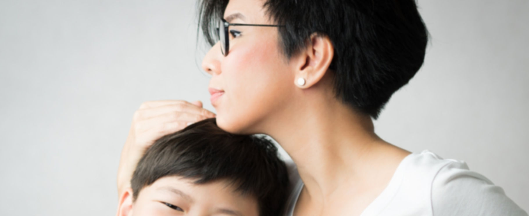 Mother and son