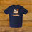 Thumbnail: Toddler T-Shirt featuring Livestock Show Goat | Terra Cotta Graphic | Navy | Unique Original Design by Boot House Mercantile