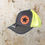 Thumbnail: Charcoal / Neon Yellow Richardson 112 Trucker Cap - "de Zavala" Texas Flag E