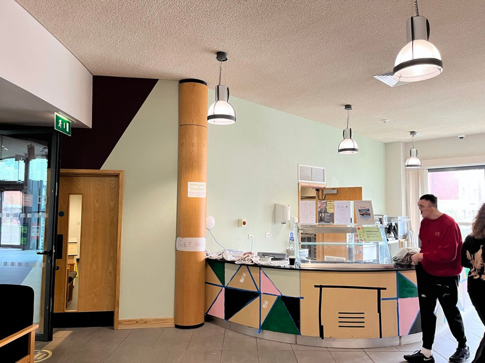 City Arts Portsmouth CIC work on Community collaboration with Make @Aldingbourne Trust to breath new life into cafe