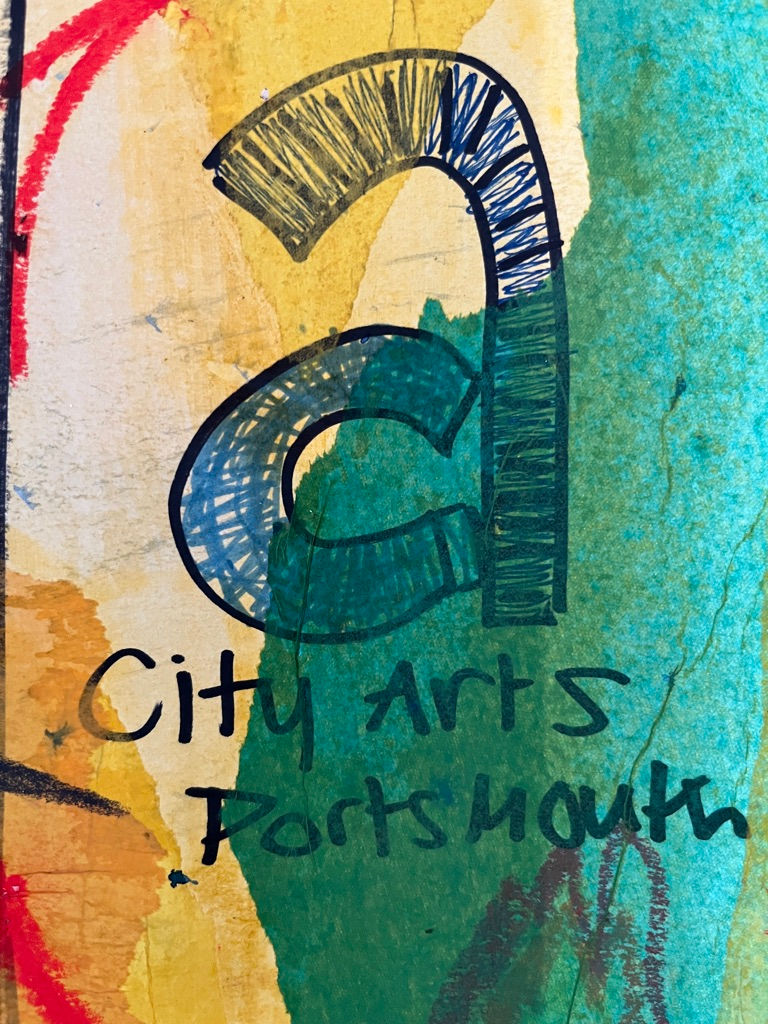 City Arts Portsmouth CIC getting Creative at Compton Music Festival, Making Art Sustainably