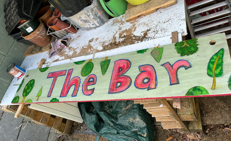 City Arts Portsmouth CIC getting Creative at Compton Music Festival, Making Art Sustainably