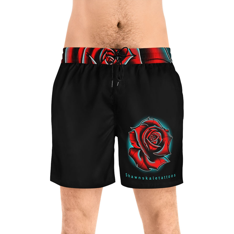 Thumbnail: Men's Mid-Length Swim Shorts (AOP)