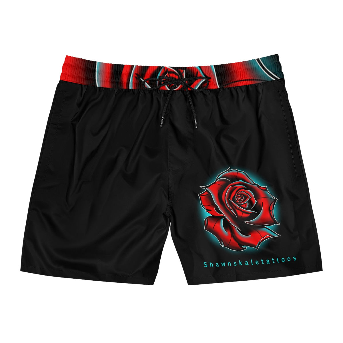 Men's Mid-Length Swim Shorts (AOP)