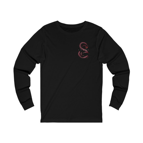 【SATIIIZ】Keuleb Printed Jersey Long Sleeve T-Shirt Unisex Jersey Long Sleeve Tee | Shawn skale tattoos