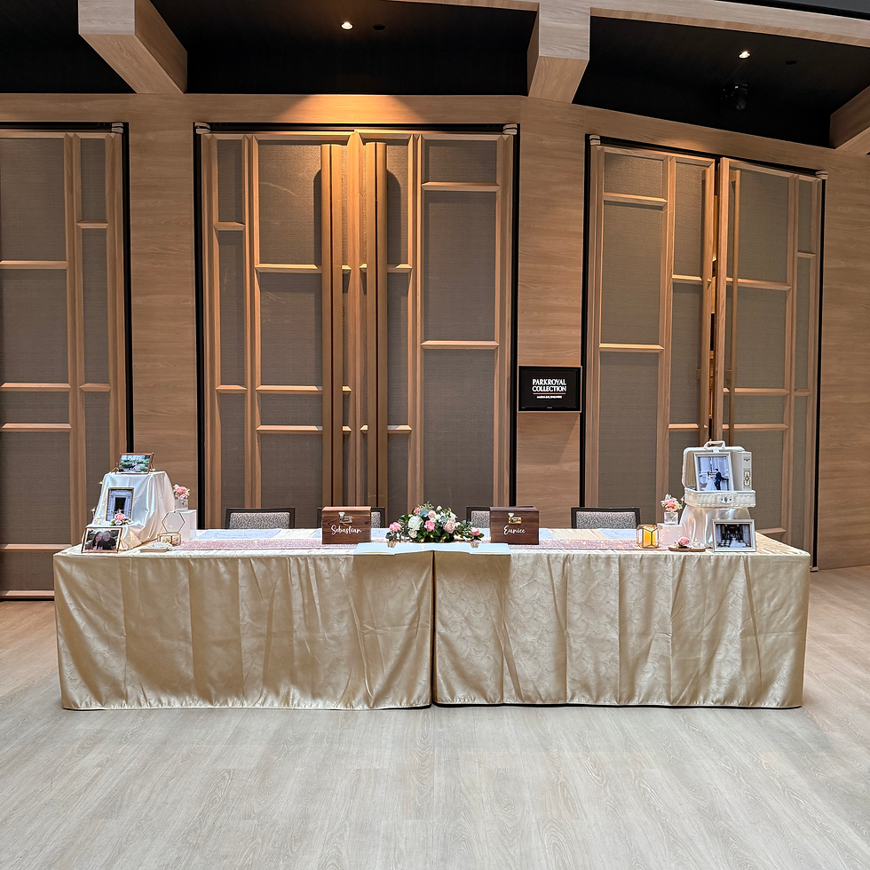 Thumbnail: Reception Table Set