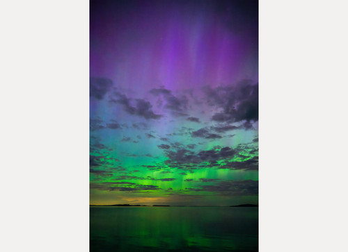 Aurora Over the Inland Sea (3) - South Hero, Vermont | Andre