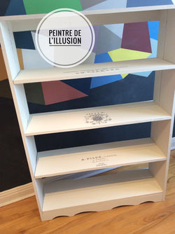 Bibliothèque relooker (vendu)