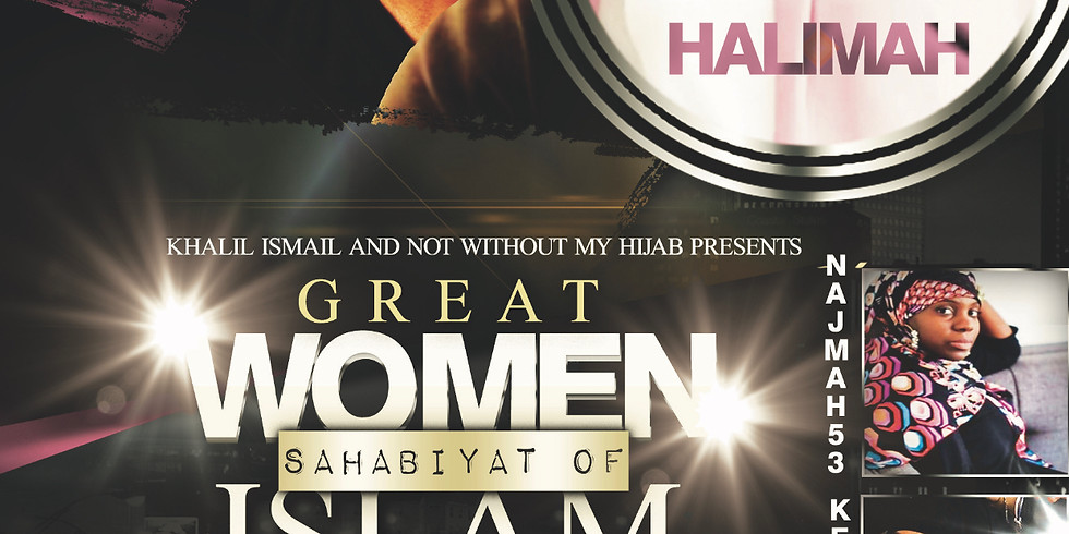 The Sahabiyat-Great Women of Islam Poetry Jam