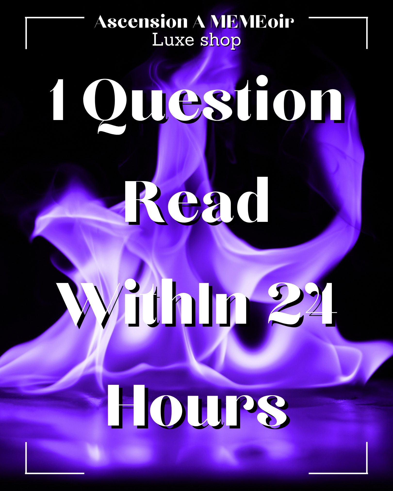 1 Question Read WithIn 24 Hours : Email / WhatsApp Reading It will be a mini text read, sent via email / WhatsApp.