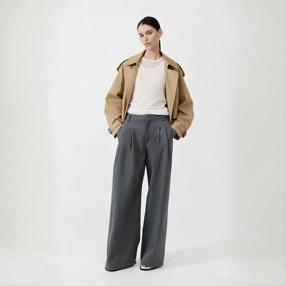 ショートトレンチジャケット