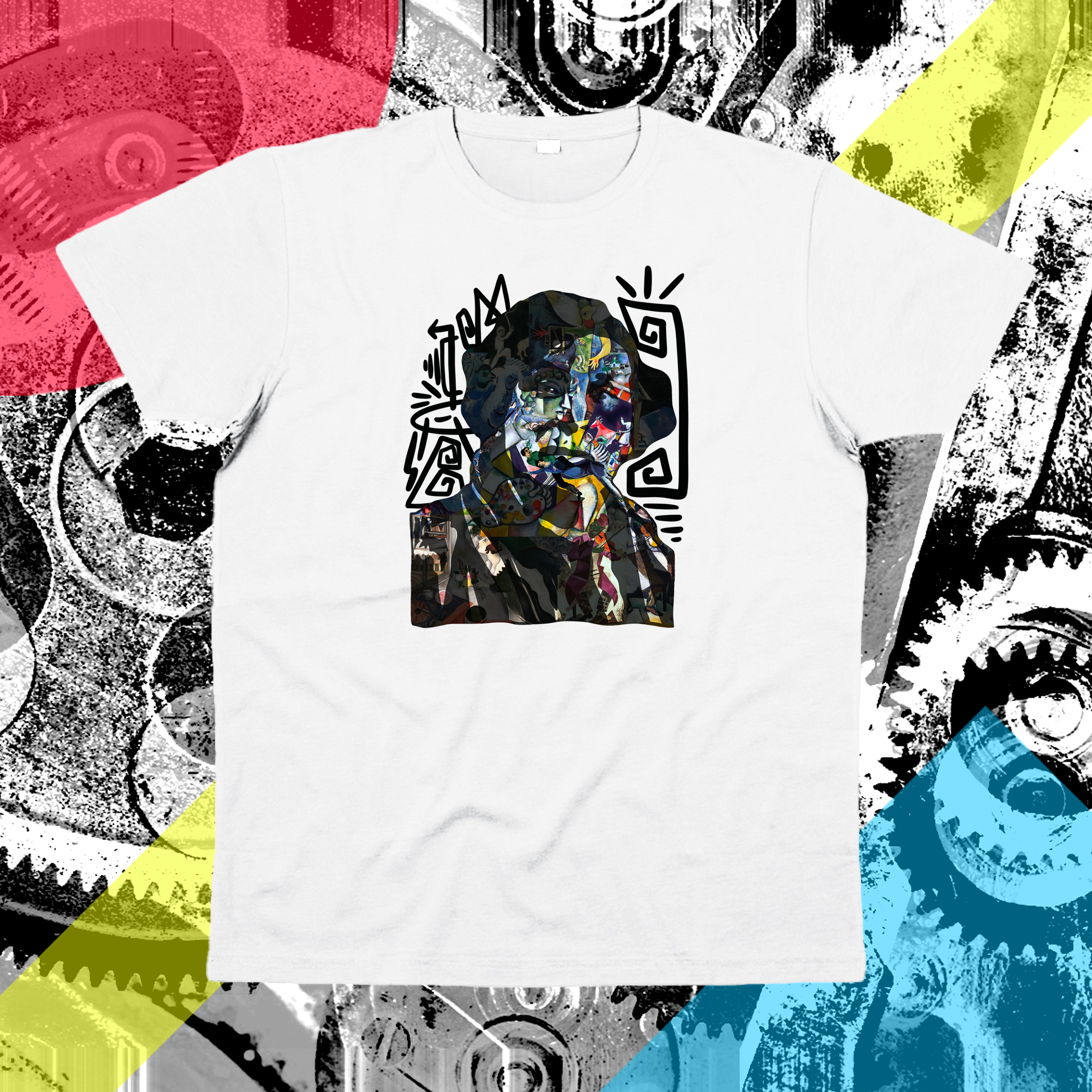 "MARC CHAGALL" su t-shirt unisex