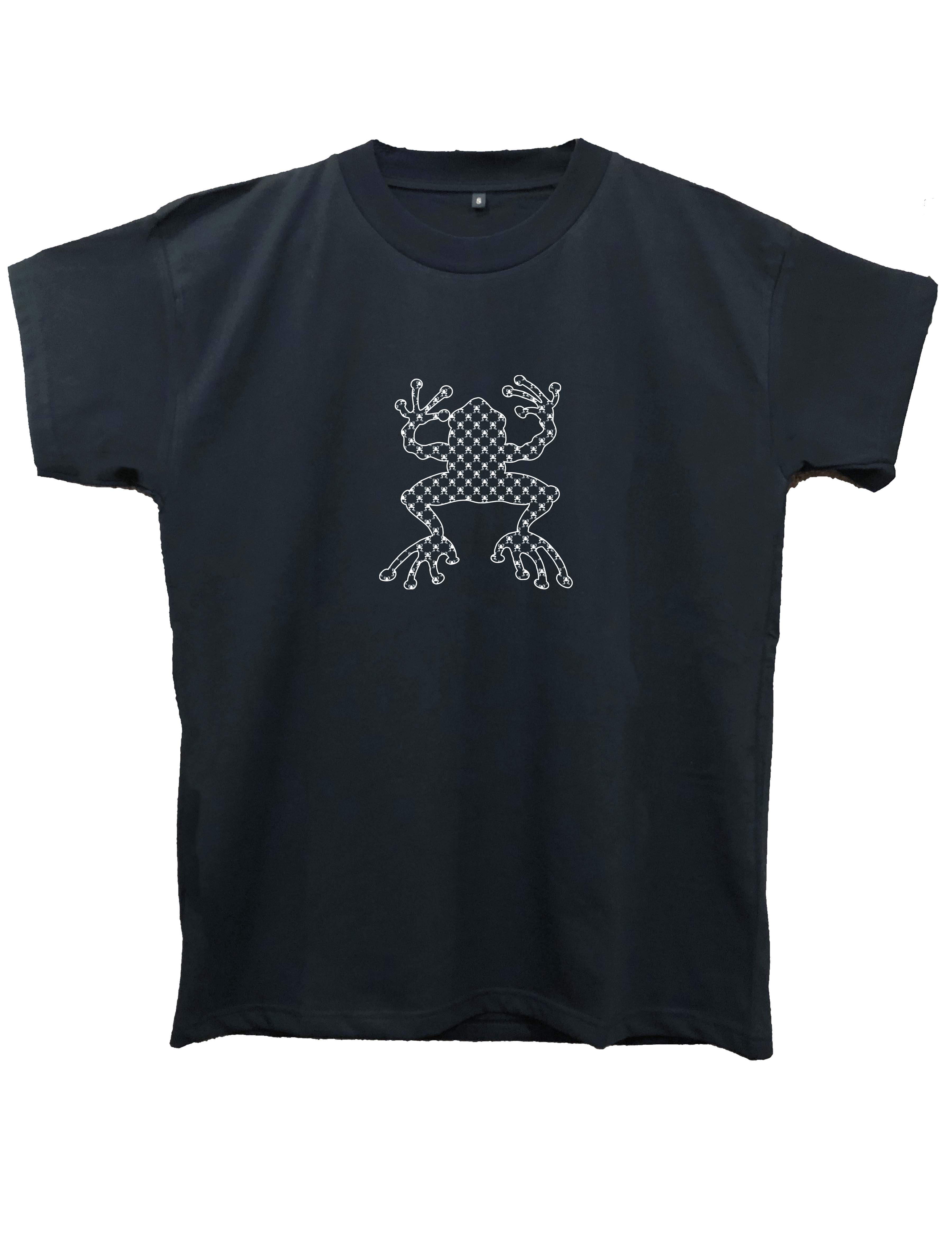 RANA RIPIENA AL PATTERN BIANCA on MIIGC black