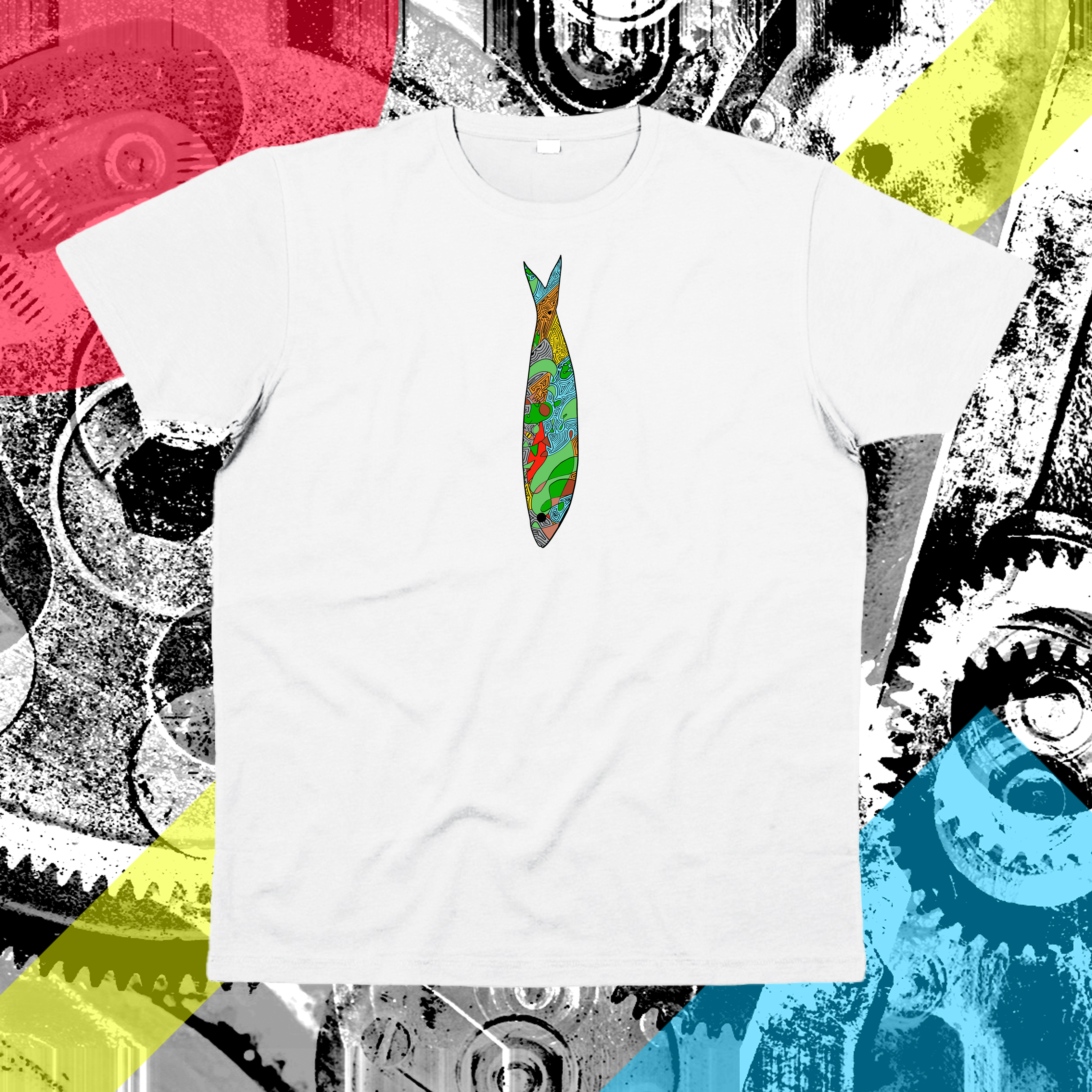 "SARDINHA 42" su t-shirt unisex
