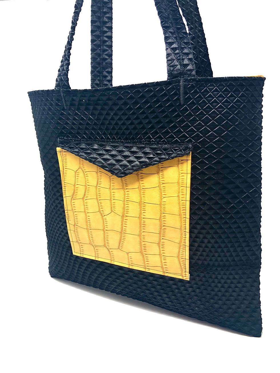 Miniatura: "YELLOW PYTHON BAG"