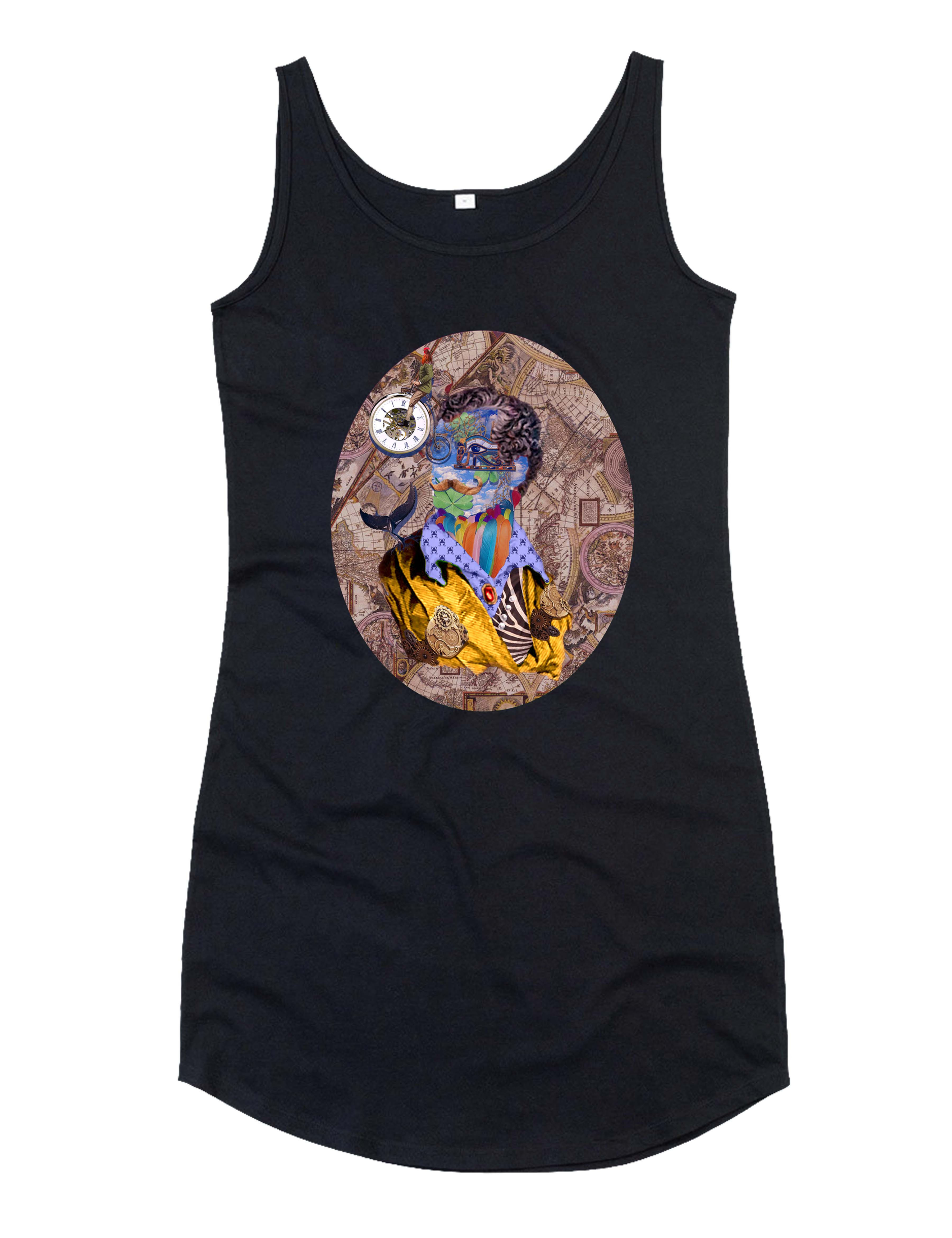 Ruota La Gira ovale - CURVED VEST DRESS 100% COTTON