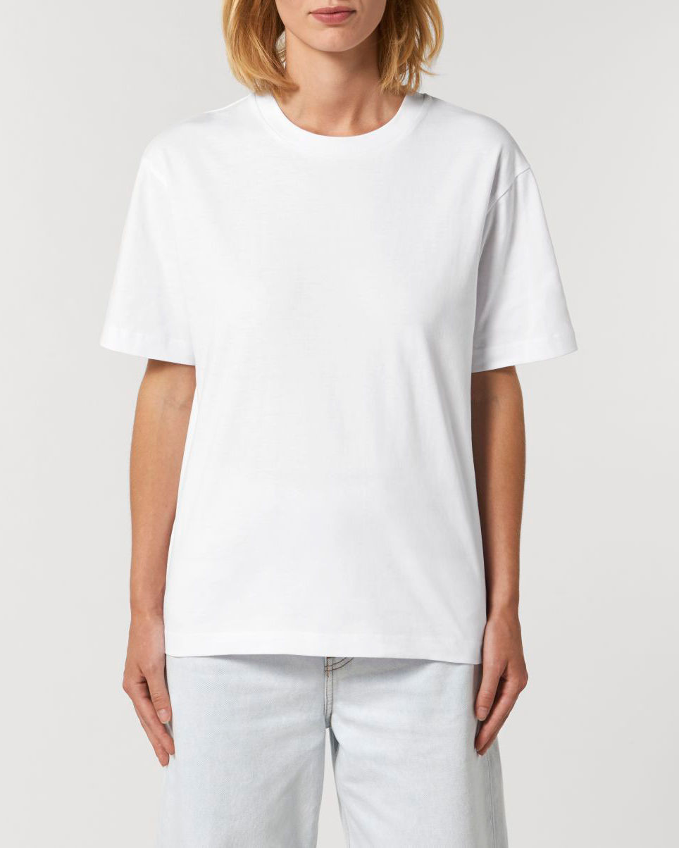 Miniatura: Unisex - LOOSE FIT t-shirt - Black / White
