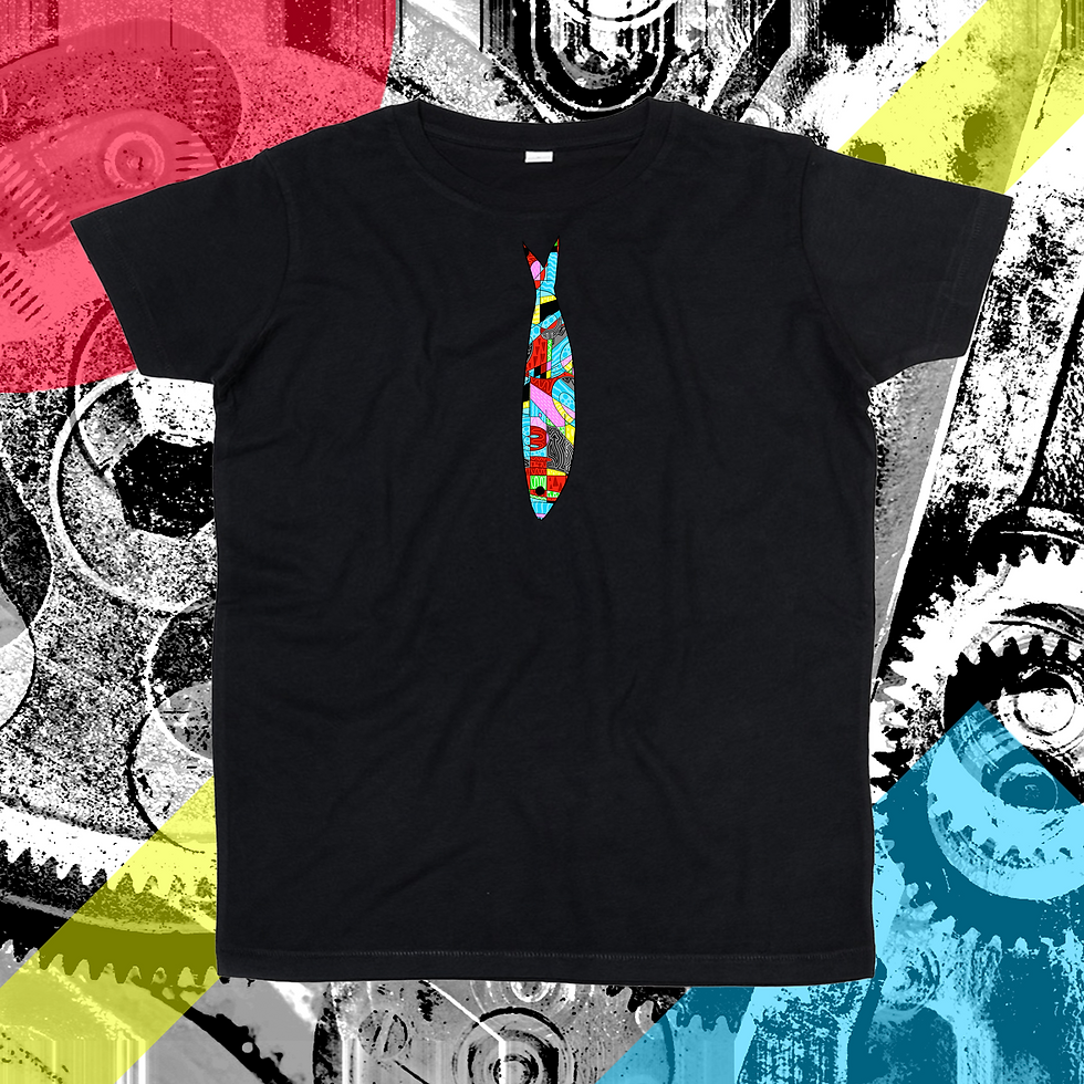 Thumbnail: "SARDINHA 3" su t-shirt unisex