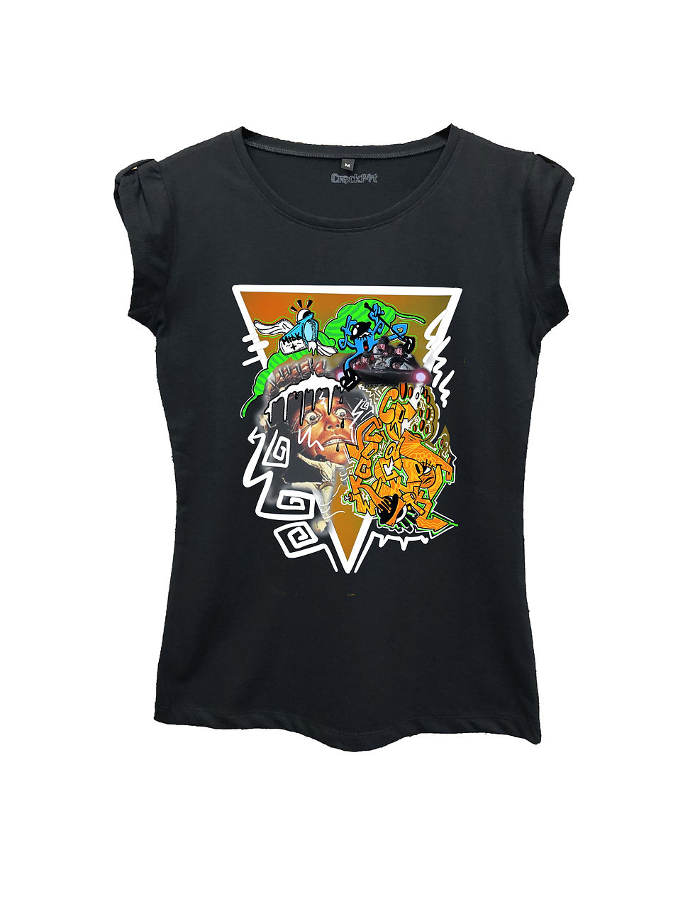 Miniatura: "CLOCKWORK CRACKPOT" on Short sleeve t-shirt  - High quality cotton