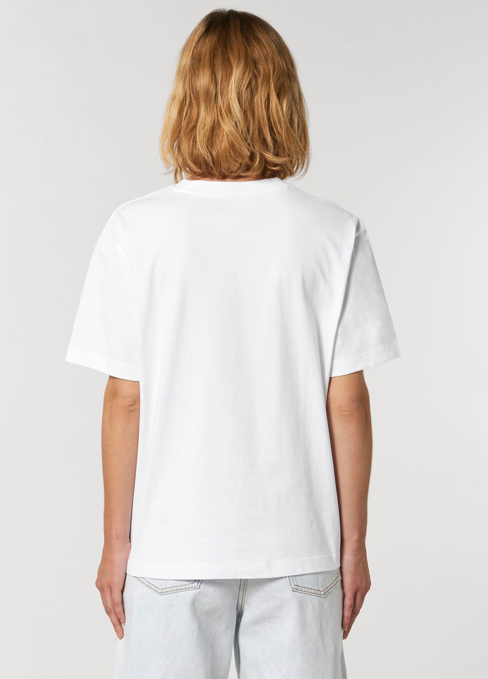 Thumbnail: Unisex - LOOSE FIT t-shirt - Black / White