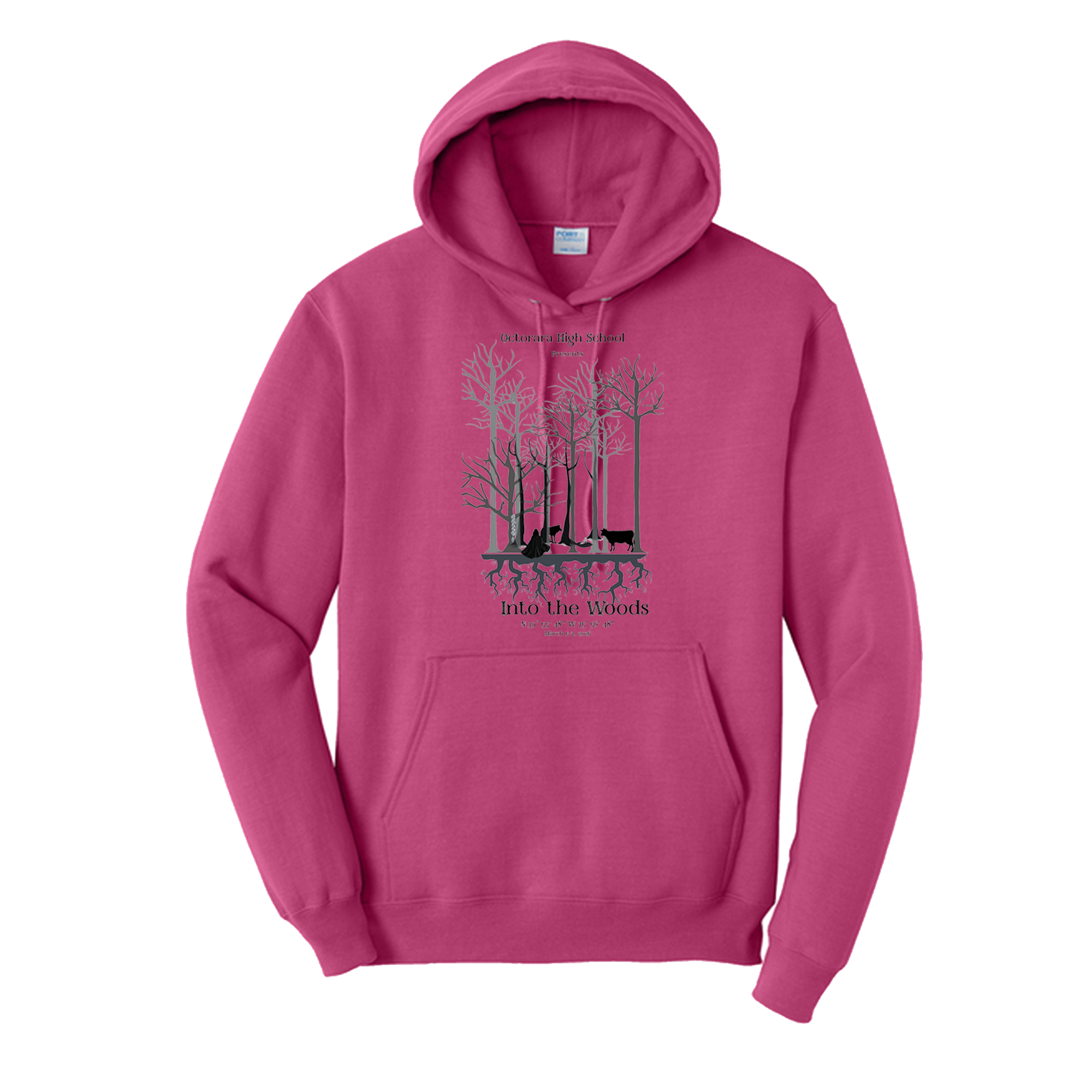 Core Fleece Pullover Hooded Sweatshirt|PC78H