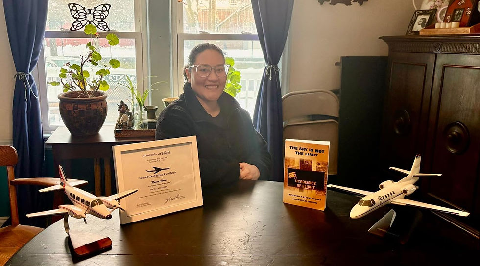 Monica A. Graduate of Aviprep Academy