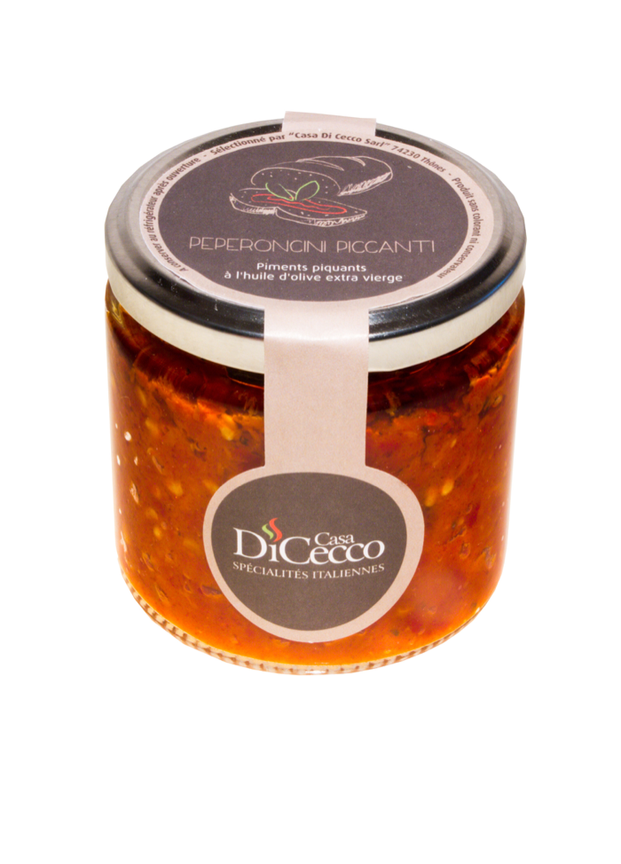 Piments Piquants à l'huile d'olive e
