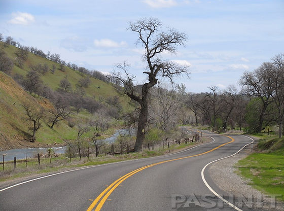 Highway 36 Curves California Pashnit Motorcycle Roads